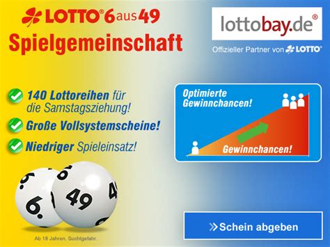 LOTTO 6aus45 online spielen in Deutschland .